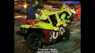 DT Videos Open Unlimited cc Banger Racing  Highlights  Ringwood Raceway [upl. by Elconin]