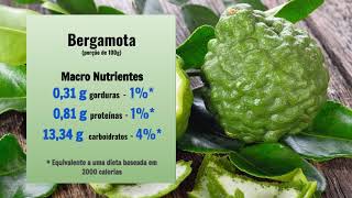 Quantas calorias tem bergamota Será que engorda Veja a tabela nutricional [upl. by Kreegar]