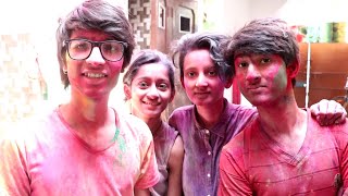 Holi with my Family 😀 [upl. by Male]