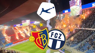 FC Basel vs FCZ  Stadionvlog  TRAUMTOR IM SCHWEIZER KLASSIKER😮🤩 DIE BESTEN FANKURVEN IM LAND👏👀 [upl. by Vlad910]