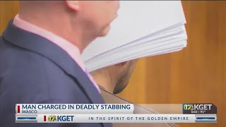 Man charged in deadly stabbing in the Wasco area [upl. by Tatiania944]