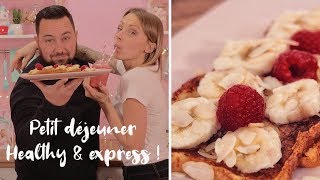 ♡• RECETTE PETIT DEJEUNER HEALTHY EN COUPLE  LES NINOUS •♡ [upl. by Nylrahs434]