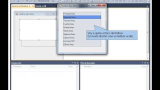 Listbox quottipo webquot en Visual C [upl. by Orat]