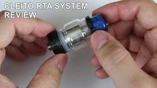 Aspire Cleito RTA System Review [upl. by Tuckie378]