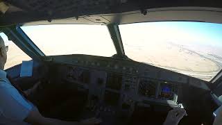 A320 First Officers view during landing [upl. by Zoa]