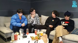 ENG SUB BTS VLIVE  V JUNGKOOK JIN amp JHOPE VLIVE 2022 [upl. by Bobbie350]