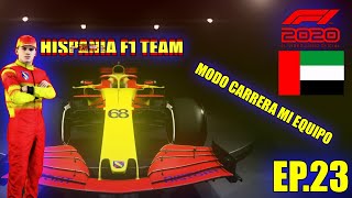 F1 2020  Modo Carrera MI EQUIPO quotYas Marinaquot Abu Dabi GP EP23 [upl. by Eastlake684]