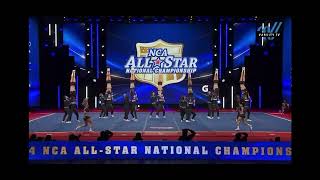 cheer athletics WILDCATS  nca day one [upl. by Yelkcub576]