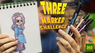 THE 3 MARKER CHALLENGE  EL RETO DE LOS TRES MARCADORES [upl. by Ahsennek868]