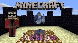 Minecraft Ars Magica Spell Crafting Tutorial [upl. by Fawnia]