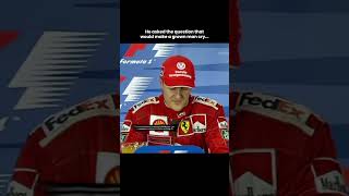 Michael Schumacher gets emotional after beating Ayrton Sennas record in F1 [upl. by Rabin]