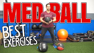 Medicine Ball Full Body Workout  7 exercises for Strength amp Power [upl. by Eelime273]