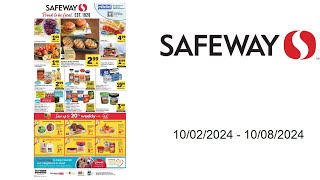 Safeway Weekly Ad US  10022024  10082024 [upl. by Monaco]