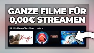 komplette Filme kostenlos streamen amp ganz anschauen  Tutorial [upl. by Koenig]