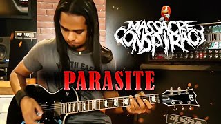 Massacre Conspiracy  Parasite Guitar Cover Brandon Gomez [upl. by Bixler]