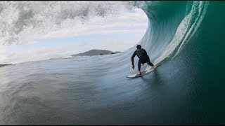 How The Right Almost Killed This Local Hellman With a 3Wave Beatdown  SURFER Magazine [upl. by Karim]