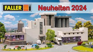 Faller Modellbahn Neuheiten 2024  Spur H0 und N [upl. by Ennove417]