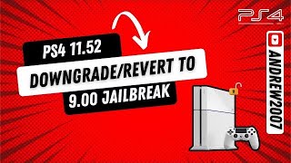 PS4 1152 Downgrading To 900 Jailbreak [upl. by Pernas]