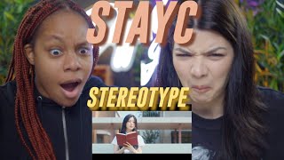 STAYC스테이씨 색안경 STEREOTYPE MV reaction [upl. by Nemsaj577]