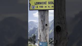 Lomnické sedlo Tatry Słowacja [upl. by Elisee]