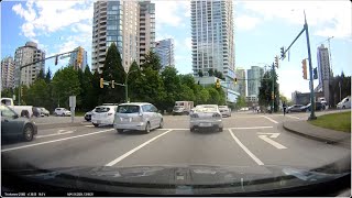 BCIT Burnaby Metrotown North Fraser Way amp Market Crossing  Dashcam Video  May 16 2024 [upl. by Eniamej]