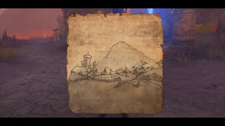 Elder Scrolls Online 4K  Vvardenfell CE Treasure Map 1 [upl. by Oralla]