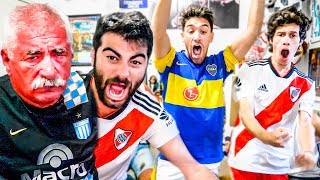 Reacciones de HIJO de RIVER y PADRE de RACING  Torneo Argentino 2019 [upl. by Tnahs]