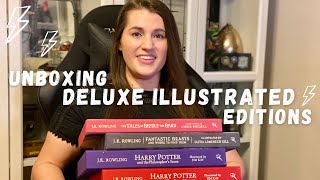 Deluxe Illustrated Editions  Harry Potter  Bloomsbury Publishing [upl. by Amikehs]