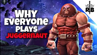 Why Everyone Plays Juggernaut In Marvel Contest Of Champions  Mcoc Champion Review [upl. by Lekcar500]