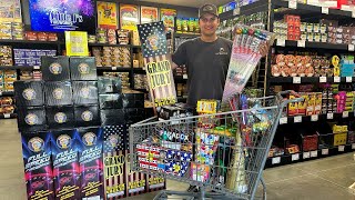 Budget Firework Shopping Little Js Fireworks [upl. by Uziel]