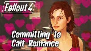 Fallout 4  Committing to a romantic relationship with Cait [upl. by Belayneh]