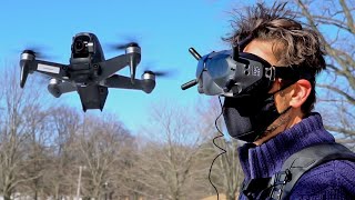 Handson DJI’s FPV is so immersive you’ll feel like you’re flying at nearly 90mph [upl. by Adleme]