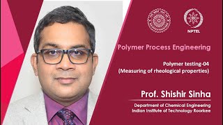 Lecture 39  Polymer testing04 Measuring of rheological properties [upl. by Ymerej]