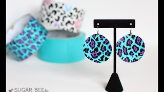 Duct Tape Earrings [upl. by Asikal]