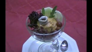 Copa de pepino y helado de salmorejo cordobés [upl. by Uht]