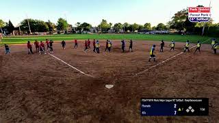 Pharoahs vs 45s  652024  Park District of Forest Park Mens Major League 16quot Softball [upl. by Callie]