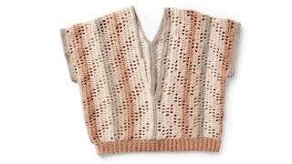 Crochet Summer Breeze Top  EASY  The Crochet Crowd [upl. by Roehm865]