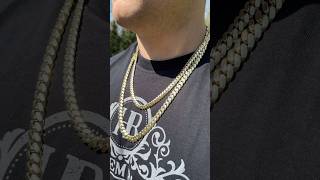 5mm 6mm 8mm 10mm Solid Gold Handmade Miami Cuban Link Necklaces  1mm Makes A Big Difference [upl. by Jessie384]