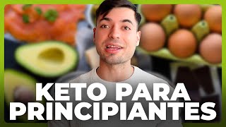 Cómo Hacer una Dieta KETO Guía para Principiantes [upl. by Willi827]