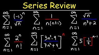 Calculus 2  Geometric Series PSeries Ratio Test Root Test Alternating Series Integral Test [upl. by Ardnuassac181]