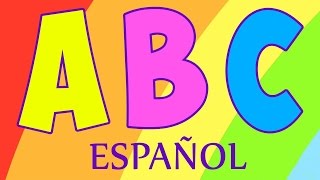 Abecedario en Español para Niños  Jugando ABC de las Letras en Español con divercion [upl. by Palmer476]