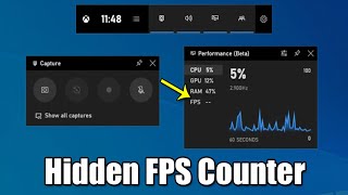 How to Enable the Hidden FPS Counter in Windows 10 [upl. by Brandenburg]