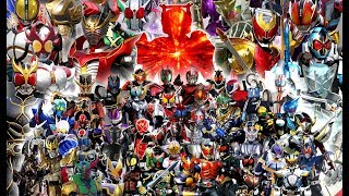 ALL HEISEI KAMEN RIDER Henshin belt すべての 平成 仮面ライダー 変身 ベルト クウガ  ビルド 2000 2017 [upl. by Pulling573]