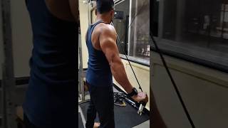 Best variation for triceps 🥵 motivation gym fitness triceps viralvideo [upl. by Ameekahs244]