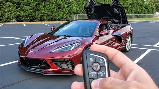 Is The C8 Corvette Convertible Worth 7500 Extra First Drive amp Impressions [upl. by Greenes921]