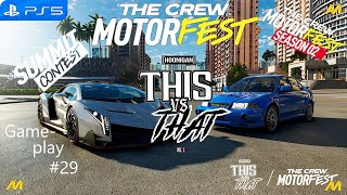 The Crew Motorfest 29 Summit Contest This vs That Hoonigan vs Mugenlive  PS5  German [upl. by Cherianne]