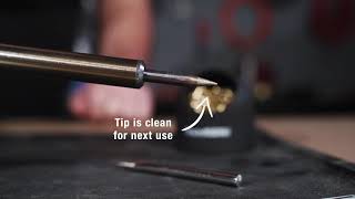 How To Clean A Soldering Iron Tip  Tradeflame Tips amp Tricks [upl. by Minoru338]