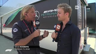 El análisis en español de Nico Rosberg del GP de Gran Bretaña [upl. by Atnohsal367]