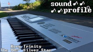 Korg Trinity The 90s Silver Star  Sound Profile [upl. by Bibah]