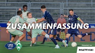 Zusammenfassung VfB Oldenburg  Werder Bremen II [upl. by Ellirpa]